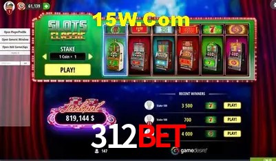 312Bet - cassino ao vivo